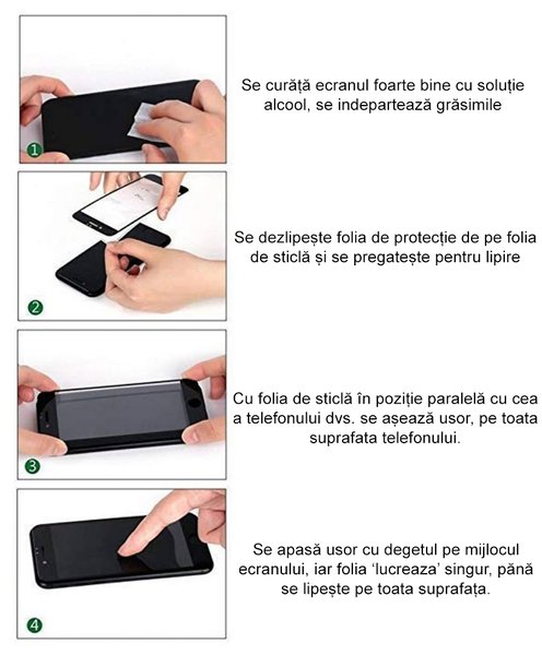 Folie Protectie din Sticla Anti-Shock Huawei P40